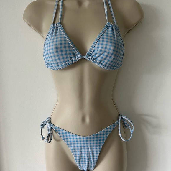 Gingham Bikini Set - Picture 3 of 10